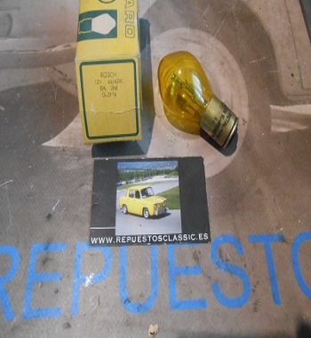 C34-3 BOMBILLA TIPO BOSCH BA20D 45W/40W AMARILLA