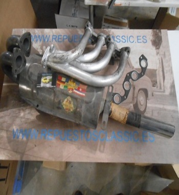 ESCAPE COMPETICIÓN COMPLETO SIMCA 1000 FRANCO CONTI COLECTOR 4-2 MOTOR 315