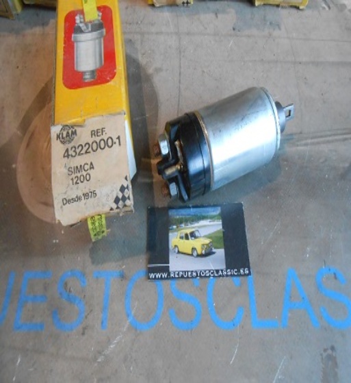 406P3 SOLENOIDE AUTOMÁTICO KLAM 4322000-1 SIMCA 1200
