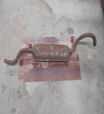 1028F SILENCIOSO TRASERO SEAT 124, 1430 FAMILIAR ORIGINAL FONOS