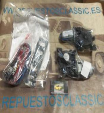 VN48 P13 JUEGO MOTORES ELEVALUNAS DELANTEROS VOLKSWAGEN GOLF IV, BORA 2/4 PUERTAS