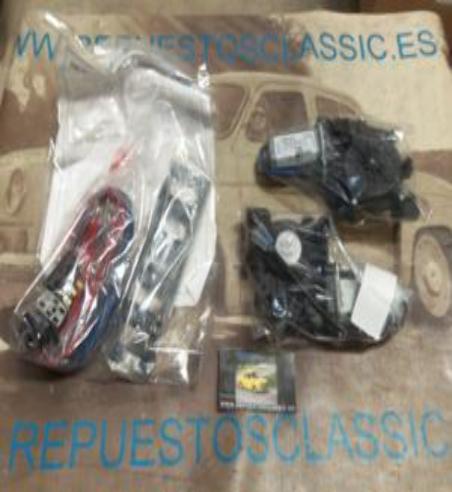 VN48 P13 JUEGO MOTORES ELEVALUNAS DELANTEROS VOLKSWAGEN GOLF IV, BORA 2/4 PUERTAS