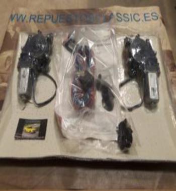SA22 P13 JUEGO MOTORES ELEVALUNAS ELECTRICOS DELANTEROS SEAT IBIZA, 2/02>