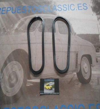 LI62 JUEGO GOMAS BASE PILOTOS TRASEROS RENAULT 4