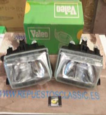 ISE818+PV3N2 JUEGO FAROS H4 SEAT IBIZA MKII, CORDOBA MKI REGULACION ELECTRICA SIN SERVO MOTOR VALEO 086653-086654