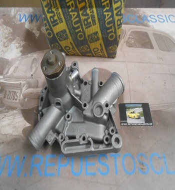 BA004* BOMBA AGUA RENAULT 4, 5, 6, 7 ANTIGUO STOCK (IRAUTO, DOLZ, JARRANZ, ETC)