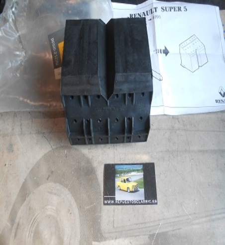 OR365 SOPORTE ABSORBEDOR IMPACTO PARAGOLPES TRASERO RENAULT SUPERCINCO 7701367887