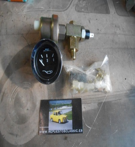 KA15 KIT PRESION COMPLETO DE ACEITE RENAULT 4, 5, 6, 7, 8, 10, 12, ALPINE A110