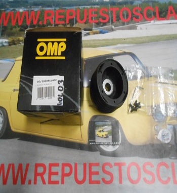 VOL03 Piña volante OMP Renault Clio hasta el 90, Twingo hasta 93 56 mm altura, 84 diametro y 38 mm entre tornillos