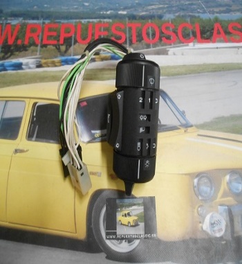 4196 JAEGER MANDO LUCES NEGRO CITROEN VISA ORIGINAL CITROEN 95563754