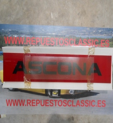 PLD04 PLACA DECORATIVA TRASERA OPEL ASCONA
