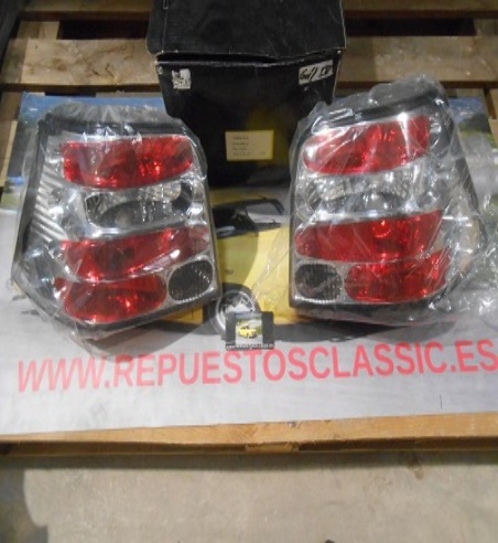 VW JUEGO PILOTOS TRASEROS GOLF IV CROMO HOMOLOGADOS TIPO LEXUS