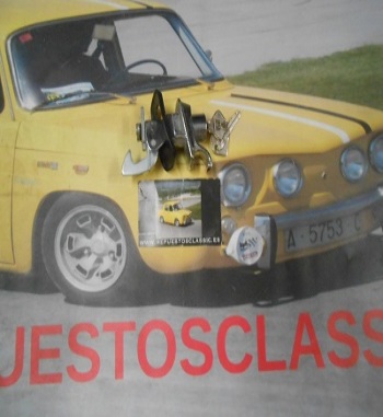 CM88 MANETA CON LLAVE CAPO MOTOR SEAT 600 (TIRADOR CORTO)