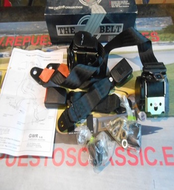 CT02 KIT CINTURONES TRASEROS HOMOLOGADOS CITROEN GS, GSA