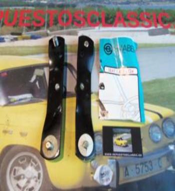 CT07 KIT SOPORTES DER/IZQ PARA CINTURON DE SEGURIDAD RETRACTIL SEAT 124, 1430