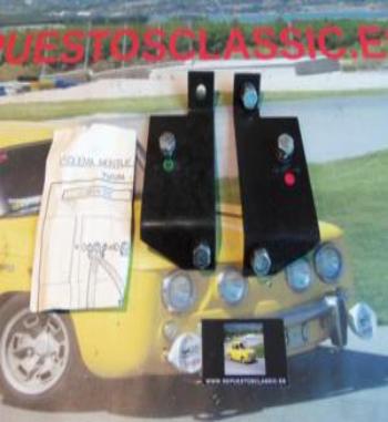 CT08 KIT SOPORTES DER/IZQ PARA CINTURON DE SEGURIDAD RETRACTIL CITROEN GS