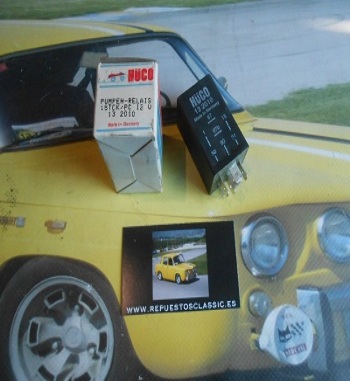 MOS60 RELE BOMBA COMBUSTIBLE BMW E30 2.0, OPEL KADETT, ASCONA, MANTA HITACHI 132010