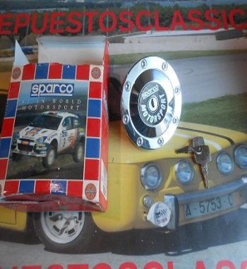 270C254 SPARCO TAPON COMBUSTIBLE ANODIZADO PEUGEOT 206