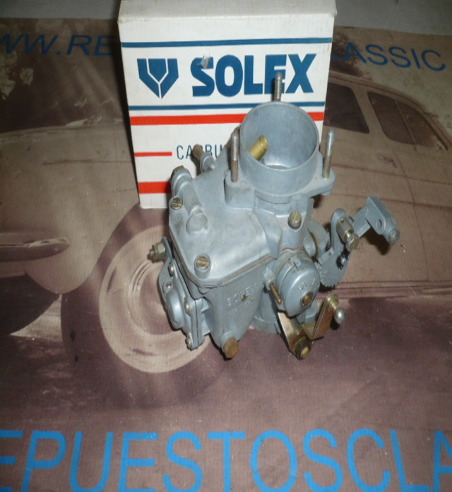 CS-7 CARBURADOR SOLEX 32 DI 2 SEAT 127 1ª SERIE, AUTOBIAN. A112