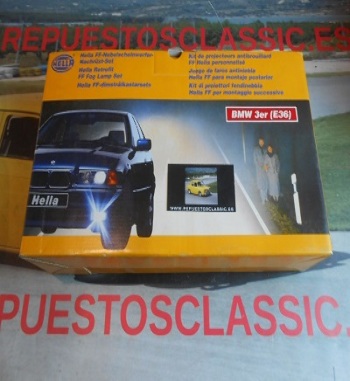ANT17 KIT MONTAJE ANTINIEBLAS BMW E36 HELLA 1NB006270-801 (12/90 EN ADELANTE)