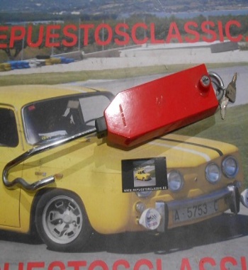 AR02 ANTIRROBO VOLANTE ANTIGUO STOCK FABRICADO EN ESPAÑA