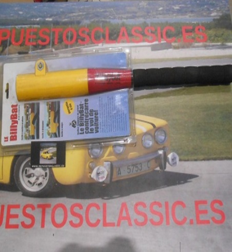 AR03 ANTIRROBO VOLANTE ANTIGUO STOCK TIPO BATE BEISBOL