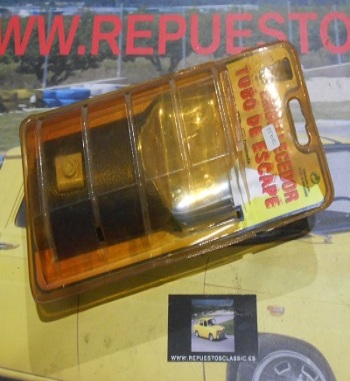 CL04 COLA ESCAPE EN INOX SALIDA DOBLE OVALADA 50-80 mm