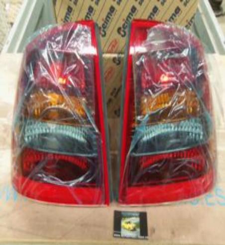 62002/003 PY1N2 JUEGO PILOTOS TRASEROS GRIS HUMO OPEL ASTRA G YORKA SIN PORTALAMPARAS