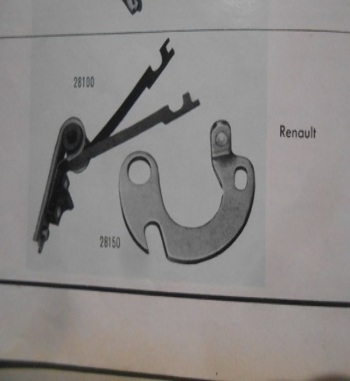1410 PLATINOS DISTRIBUIDOR DUCELLIER RENAULT 1953-1957