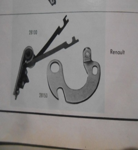 1410 PLATINOS DISTRIBUIDOR DUCELLIER RENAULT 1953-1957
