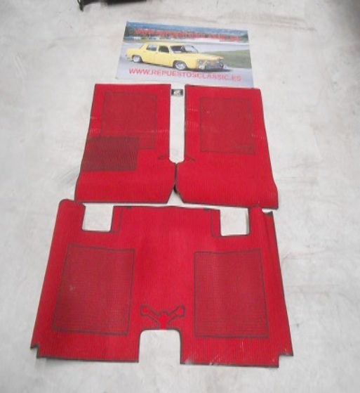 07 ALFOMBRILLAS TALBOT SOLARA, 150 ROJAS