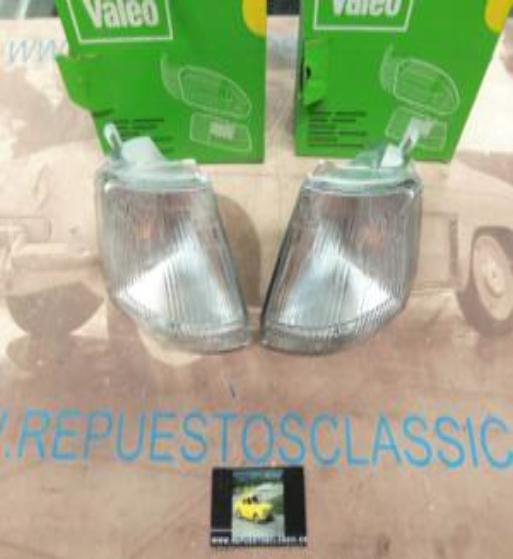 84608/609 PV2N2 JUEGO PILOTOS DELANTEROS PEUGEOT 106 (9-91>3-96) VALEO CON PORTALAMPARAS