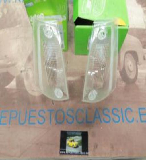 85218/219 PV2N2 JUEGO TULIPAS BLANCAS INTERMITENTE DELANTERO SEAT MARBELLA 93-> REF. VALEO