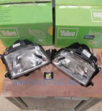85594/595 PV2N2 JUEGO FAROS DELANTEROS PEUGEOT 306 (1-93>10-03) VALEO H4 CON REGULACION ELECTRICA