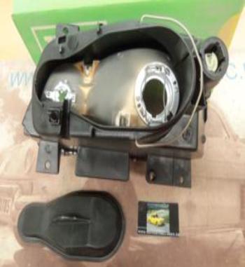 85027 PV2N2 FARO DELANTERO DERECHO PEUGEOT 405 92-> H4+H1 REGULACION ELECTRICA SIN SERVOMOTOR