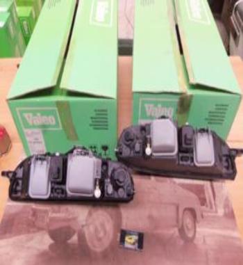 85772/773 PV3N2 JUEGO FAROS DELANTEROS FIAT BRAVA, BRAVO VALEO H1 REGULACION ELECTRICA CON SERVOMOTOR