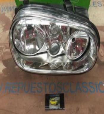 86750 PV3N2 FARO DELANTERO DERECHO VOLKSWAGEN GOLF IV (8-97>6-05) VALEO H7, H1 REGULACION ELECTRICA SIN SERVOMOTOR