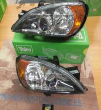 87944/945 PV3N2 JUEGO FAROS DELANTEROS H1+H7  NISSAN PRIMERA 99->01, VALEO