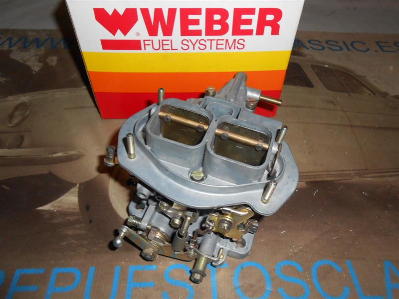 CW-41 CARBURADOR WEBER 32 DRC RENAULT 8 TS, RENAULT 12 TS, CARAVELLE, ALPINE A110