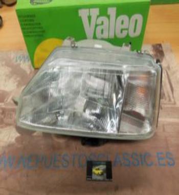 63013 PV4N2 FARO IZQUIERDO H4 RENAULT 25  88-> VALEO REGULACION HIDRAULICA (SIN TAPA POSTERIOR)