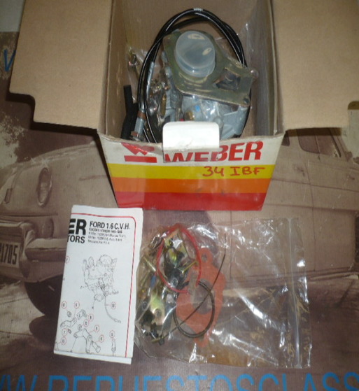 KC-2 KIT CARBURADOR STARTER MANUAL WEBER 34 IBF FORD ESCORT, ORION 1.6 (81-86)