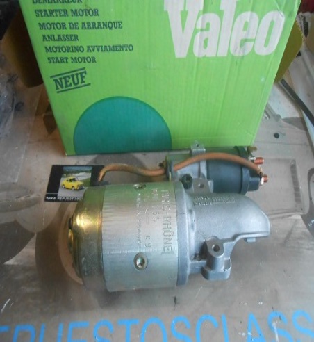 432502 MOTOR ARRANQUE CITROEN GS, GSA, AMI 8, DYANE 4, AXEL PARIS RHONE D8E155 ARTICULO NUEVO NO RECICLADO