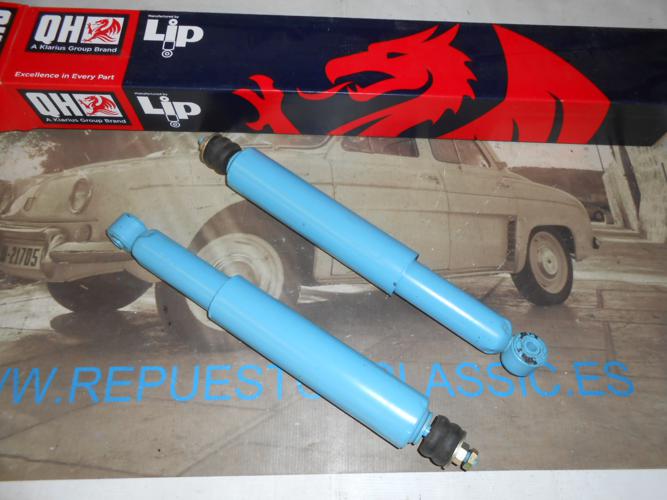 127240 P3 AMORTIGUADORES LIP TRASEROS SEAT 124, 131, 132 REFORZADOS