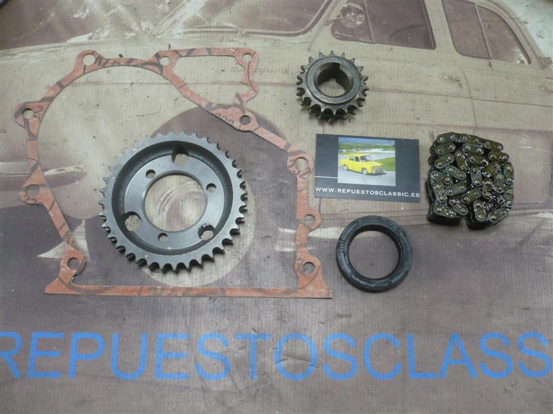 D013 KIT DISTRIBUCION SIMCA 1200, PEUGEOT 205, 1000 MOTOR 349
