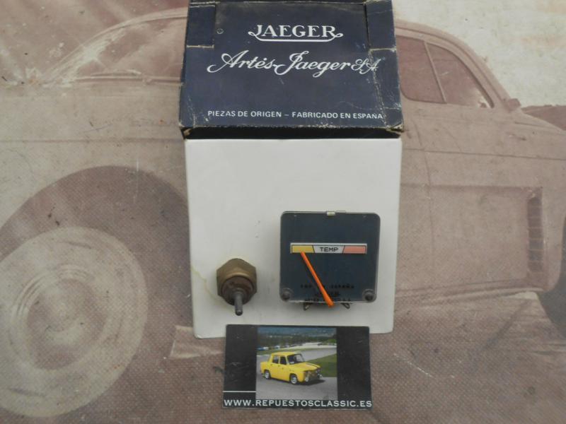 CK508 KIT CONJUNTO RELOJ INDICADOR TEMPERATURA Y TERMORRESISTENCIA SIMCA 1000 , JAEGER 2291