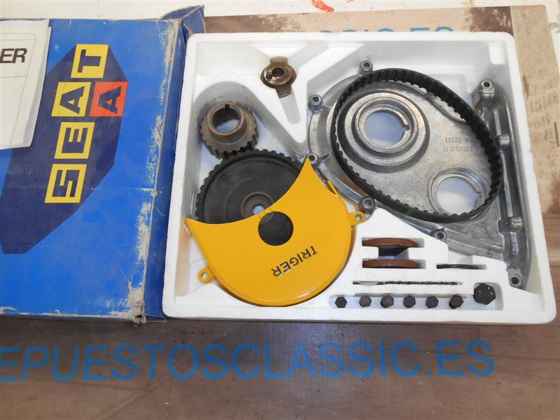 D020 KIT DISTRIBUCION CORREA TRIGER SEAT 124, 1200 SPORT, 128, FURA CRONO