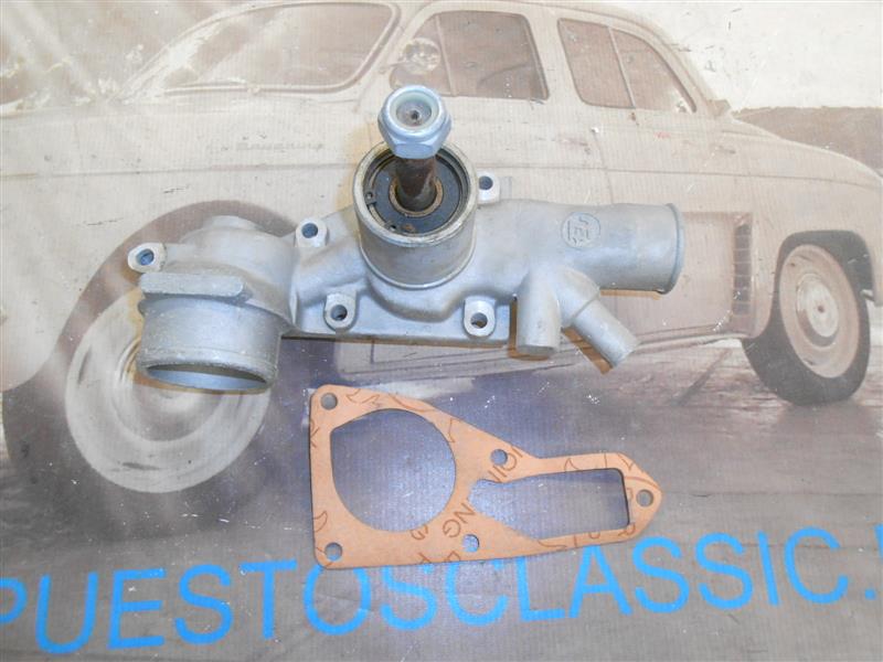 BA038 BOMBA DE AGUA PEUGEOT 504, 404 1.6 GASOLINA (EJE 135mm) VENTILADOR FIJO REF. ORIGEN 120213 - 120237