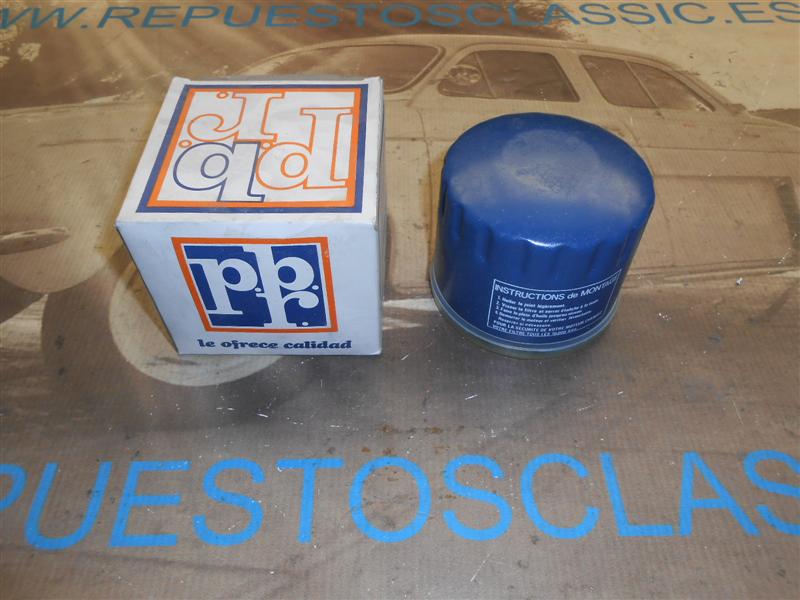 F014 FILTRO ACEITE PEUGEOT 104, 204, 304, VISA II
