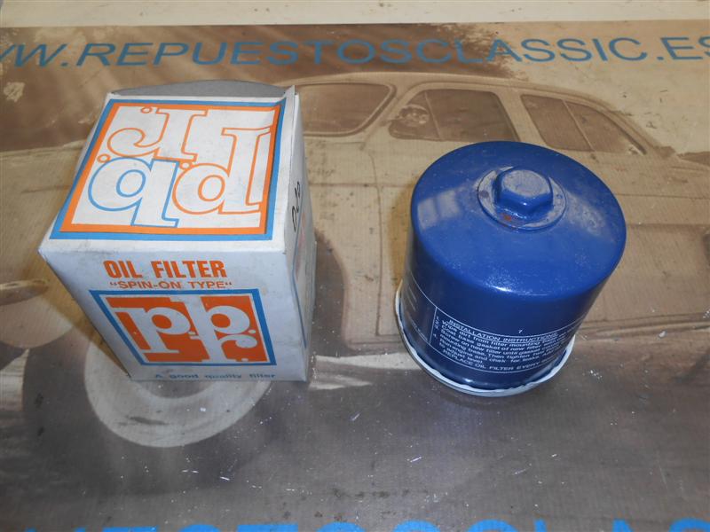 F020 FILTRO ACEITE FORD ESCORT RS 2000, TAUNUS, CAPRI, GRANADA