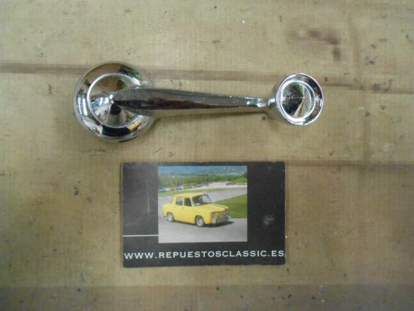 MAN27 MANETA ELEVALUNAS METÁLICA CROMADA SIMCA 1000